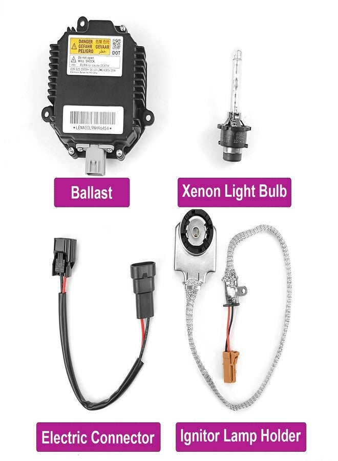 FEXON وحدة تحكم في كوابح مصابيح زينون HID الأمامية من FEXON مع مُشعل لمبة D2S متوافقة مع نيسان 350z، 370z، ألتيما، مورانو، روغ، GTR، إنفينيتي G35، G37، FX35، QX56، QX70، بديل للرقم 28474-89904 - Image 4